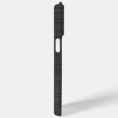 カスタム ミディアム ダーク グレー ブラック カラー Case-Mate iPhoneケース (裏面 / 右)