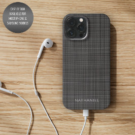 カスタム ミディアム ダーク グレー ブラック カラー iPhone 15 PRO MAXケース