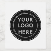 カスタム ミニマル, シンプル & モダン ワインラベル (シングルラベル)