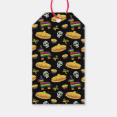 カスタム メキシカン フィエスタ & ディア デ ムエルトス ギフトタグ (裏面)