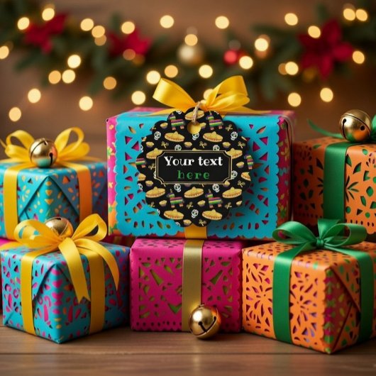 カスタム メキシカン フィエスタ & ディア デ ムエルトス フェイバータグ