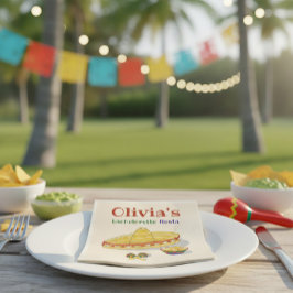 カスタム メキシカン フィエスタ ブライズメイド パーティー スタンダードカクテルナプキン