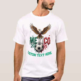 カスタム メキシコ代表サッカーチーム ファン Tシャツ