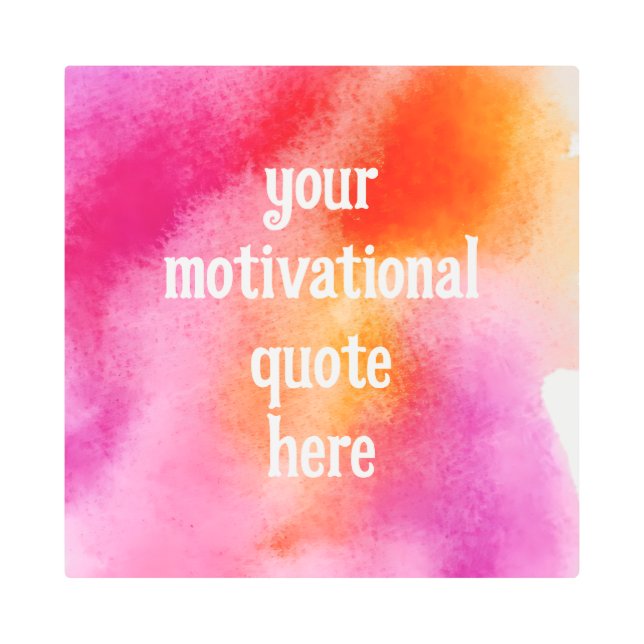 カスタム メタルプリント (正面)