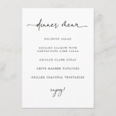 カスタム メニュー (正面)