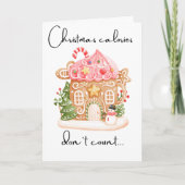 カスタム メリークリスマス ソフトクッキー 友達へのプレゼント シーズンカード (正面)