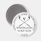 カスタム モダン ゴルフ クラブ トーナメント マグネット (正面/裏面)