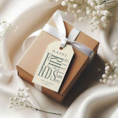 カスタム モダン フレンドギビング 秋 エレガント お礼品 ギフトタグ