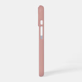カスタム モダン ミニマリスト ロゴ ビジネス ブランディング iPhone 16ケース (左側面)