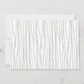 カスタム_モノグラム結婚式招待状 招待状 (裏面)