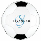 カスタム・モノグラモダンム・おもしろい・スポカッコいいーツ サッカーボール (正面)