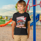 カスタム モンスタートラック 誕生日Tシャツ 止まらない Tシャツ
