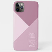 カスタム モーヴ タウプ ダスティローズ ブリッシュピンク Case-Mate iPhoneケース (裏面)