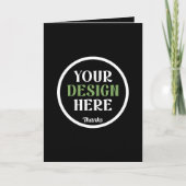 カスタム ユニーク シンプル Hershey's キス カード (正面)