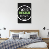 カスタム ユニーク シンプル Hershey's キス キャンバスプリント (インサイチュ (寝室))