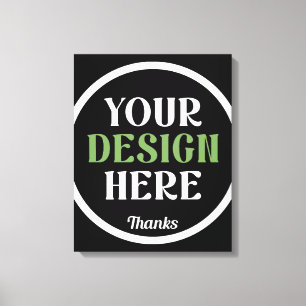 カスタム ユニーク シンプル Hershey's キス キャンバスプリント