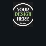 カスタム ユニーク シンプル Hershey's キス キャンバスプリント<br><div class="desc">このデザインは誰でも利用できます。ロゴ、画像、テキスト、色を自由にカスタマイズしてください。</div>