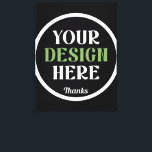 カスタム ユニーク シンプル Hershey's キス キャンバスプリント<br><div class="desc">このデザインは誰でも利用できます。ロゴ、画像、テキスト、色を自由にカスタマイズしてください。どうぞよろしくお願いいたします。</div>