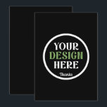 カスタム ユニーク シンプル Hershey's キス サンキューカード<br><div class="desc">このデザインは誰でも利用できます。ロゴ、画像、テキスト、色を自由にカスタマイズしてください。どうもありがとうございます。</div>