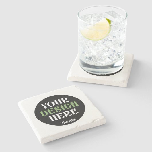 カスタム ユニーク シンプル Hershey's キス ストーンコースター (横)