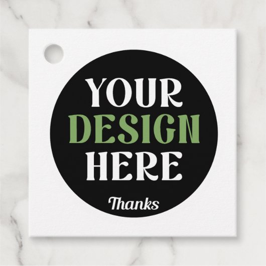 カスタム ユニーク シンプル Hershey's キス フェイバータグ (正面)