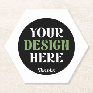 カスタム ユニーク シンプル Hershey's キス ペーパーコースター