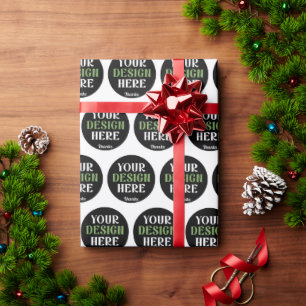 カスタム ユニーク シンプル Hershey's キス ラッピングペーパー