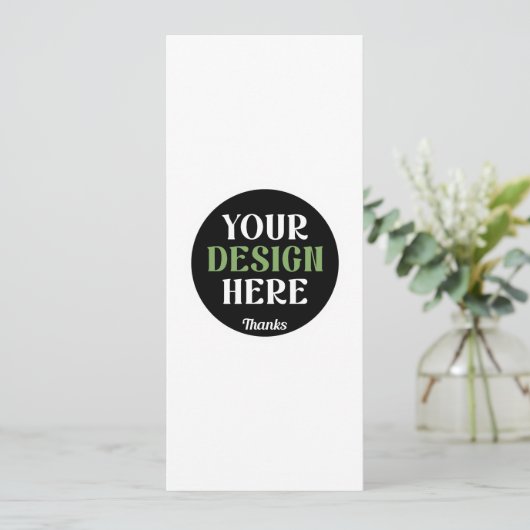 カスタム ユニーク シンプル Hershey's キス 案内状 (スタンド正面)