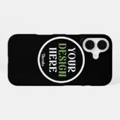 カスタム ユニーク スタイリッシュ シンプル ハーシー® キス iPhone 16ケース (裏面横)