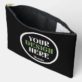 カスタム ユニーク スリム & ミニマル アクセサリーポーチ (見開き)