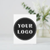 カスタム ユニーク スリム & ミニマル アドバイスカード (スタンド正面)