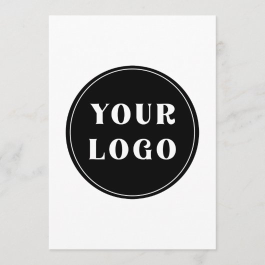 カスタム ユニーク スリム & ミニマル メニュー (正面)