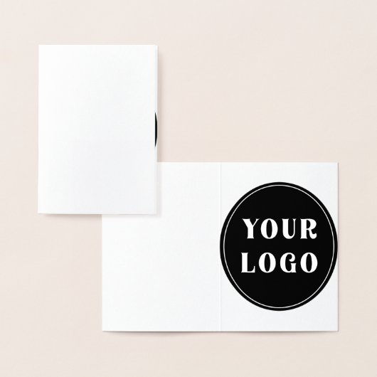 カスタム ユニーク モダン ミニマル 箔カード (ディスプレー)