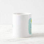 [カスタム]ライブラブオンインクバルーン豚かわいい コーヒーマグカップ (中央)