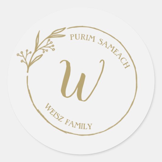 カスタム ラウンドシール (正面)