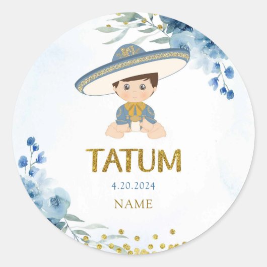 カスタム ラウンドシール (正面)