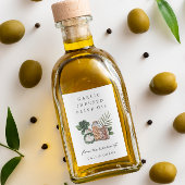 カスタム ラスティック ファーマーズ マーケット スタイル フードラベル