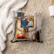 カスタム ラスティック ファームハウス ランタン ランプ ヴィンテージ ウッド