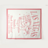 カスタム ラックス ラスベガス ブライズ バチェロレッテ パーティー バナー タペストリー (正面(横))