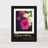 カスタム!ラブリーハッピーバースデーカード カード (正面)