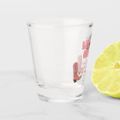 カスタム レトロ ディスコ カウガール バチェロレッテ パーティー ショットグラス (左)