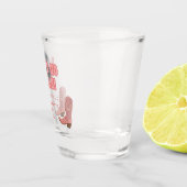 カスタム レトロ ディスコ カウガール バチェロレッテ パーティー ショットグラス (右)