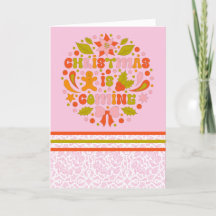 カスタム レトロ ミッドセンチュリー クリスマス