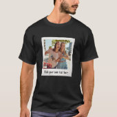 カスタム レトロ ヴィンテージ 写真 Tシャツ (正面)