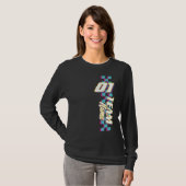 カスタム レトロ 90年代 レース チーム ナンバーTシャツ Tシャツ (正面フル)