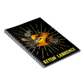 カスタム レーシング バイク オートバイ ボーイズ 新学期 ノートブック (右側)