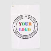 カスタム・ロゴの会社印パーソナライズされた-  ゴルフタオル (正面)