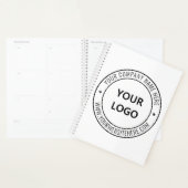 カスタム・ロゴの会社印パーソナライズされた-  プランナー手帳 (ディスプレー)