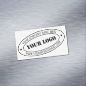 カスタム・ロゴの会社印パーソナライズされた- マグネット名刺 (インサイチュ)