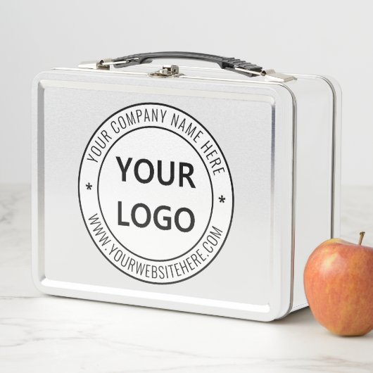 カスタム・ロゴの会社印パーソナライズされた-  メタルランチボックス (インサイチュ)